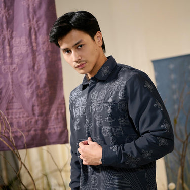 [Raya Collection] ZM Zaskia Mecca - Batara Kemeja Pria Panjang - Jejak Teduh Edisi Ruma - Koleksi Ramadhan Series