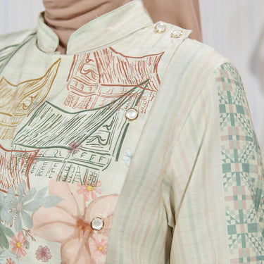 [Raya Collection] ZM Zaskia Mecca - Benita Gamis Wanita - Jejak Teduh Huta - Koleksi Ramadhan Series