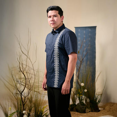 [Raya Collection] ZM Zaskia Mecca - Bardha Kemeja Pria | Jejak Teduh Series Arta Pusaka | Koleksi Ramadhan Series