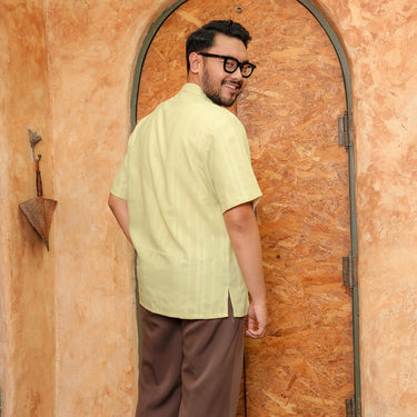 [Raya Collection] ZM Zaskia Mecca - Rylou Kemeja Pria - Primadona Series Edisi Lilya Senja - Koleksi Ramadhan Series