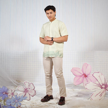 [Raya Collection] ZM Zaskia Mecca - Baromi Kemeja Pria - Jejak Teduh Edisi Huta - Koleksi Ramadhan Series