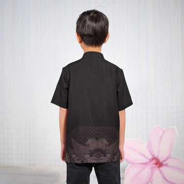 [Raya Collection] ZM Zaskia Mecca - Basta Kemeja Koko Anak - Jejak Teduh Huta - Koleksi Ramadhan Series