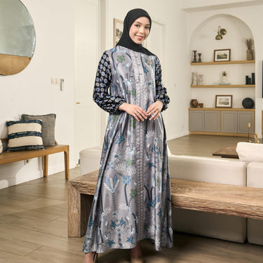 [New Collection] ZM Zaskia Mecca - Riolet Gamis Wanita | Primadona Series | Edisi Lilya Raya