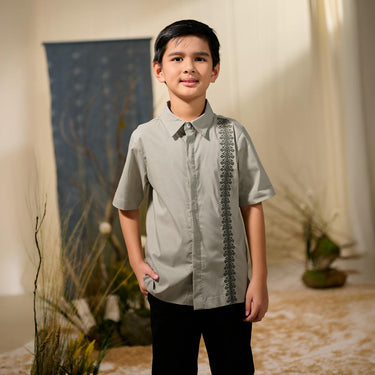 [Raya Collection] ZM Zaskia Mecca - Bakka Kemeja Anak | Jejak Teduh Series Arta Pusaka | Koleksi Ramadhan Series