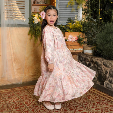 [Raya Collection] ZM Zaskia Mecca - Rirua Gamis Anak - Primadona Series Edisi Lilya Senja - Dress Anak Ramadhan Series