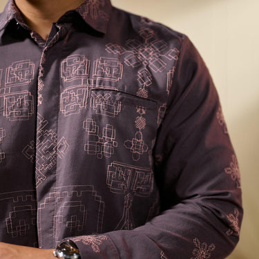 [Raya Collection] ZM Zaskia Mecca - Batara Kemeja Pria Panjang - Jejak Teduh Edisi Ruma - Koleksi Ramadhan Series