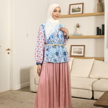 [New Collection] ZM Zaskia Mecca - Radella Blouse Wanita | Primadona Series | Edisi Lilya Raya