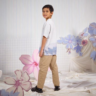 [Raya Collection] ZM Zaskia Mecca - Basta Kemeja Koko Anak - Jejak Teduh Huta - Koleksi Ramadhan Series