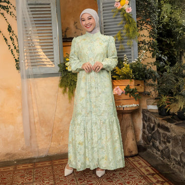 [Raya Collection] ZM Zaskia Mecca - Ruvina Gamis Wanita | Primadona Series | Edisi Lilya Senja