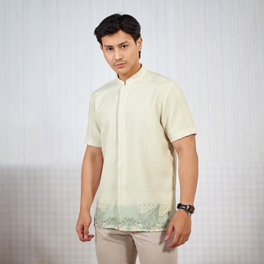[Raya Collection] ZM Zaskia Mecca - Baromi Kemeja Pria - Jejak Teduh Edisi Huta - Koleksi Ramadhan Series