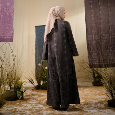 [Raya Collection] ZM Zaskia Mecca - Sarimbit Family Set 1 - Jejak Teduh Ruma | Gamis Wanita | Kemeja Koko Pria Anak