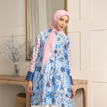 [New Collection] ZM Zaskia Mecca - Rietta Tunik Wanita | Primadona Series | Edisi Lilya Raya