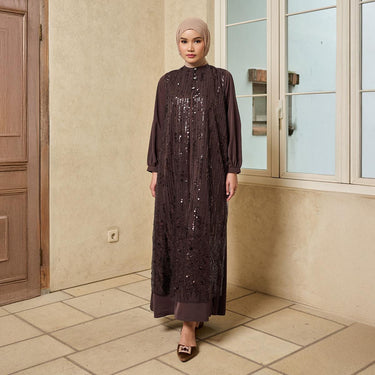 [Raya Collection] ZM Zaskia Mecca - Binora Gamis Wanita | Jejak Teduh Series Arta Pusaka | Koleksi Ramadhan Series