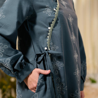 [Raya Collection] ZM Zaskia Mecca - Bintari Gamis Wanita - Jejak Teduh Ruma - Koleksi Ramadhan Series