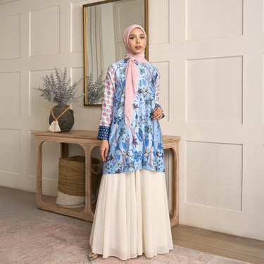 [New Collection] ZM Zaskia Mecca - Rietta Tunik Wanita | Primadona Series | Edisi Lilya Raya