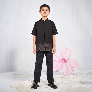 [Raya Collection] ZM Zaskia Mecca - Basta Kemeja Koko Anak - Jejak Teduh Huta - Koleksi Ramadhan Series