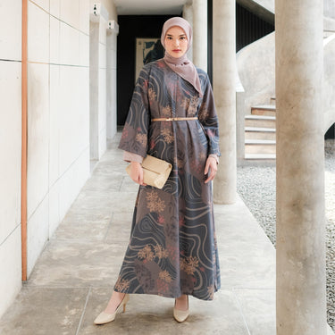 [Best Seller] - Luny Gamis Dress Muslim - Jelita Indonesia - Edisi Maluku