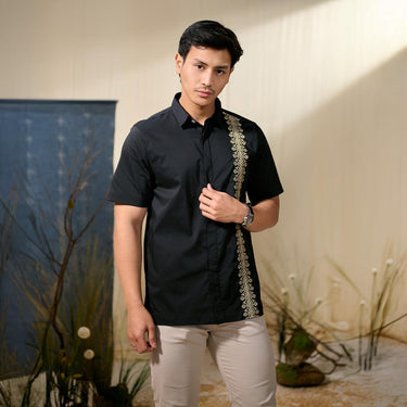 [Raya Collection] ZM Zaskia Mecca - Bardha Kemeja Pria | Jejak Teduh Series Arta Pusaka | Koleksi Ramadhan Series