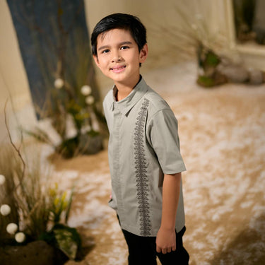 [Raya Collection] ZM Zaskia Mecca - Bakka Kemeja Anak | Jejak Teduh Series Arta Pusaka | Koleksi Ramadhan Series