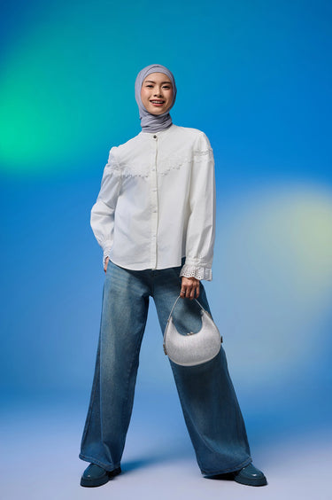 [New Collection] ZM Zaskia Mecca - Diovia Kemeja Wanita Daily