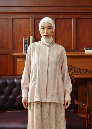 ZM Zaskia Mecca - Elane Blouse - Edisi Senandung Alam | Koleksi Lebaran