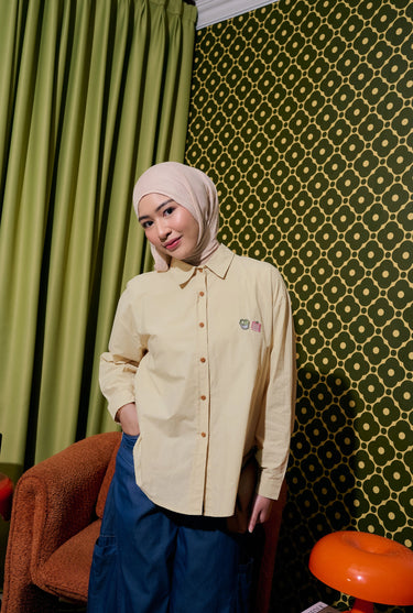 [New Collection] ZM Zaskia Mecca - Gleyn Blouse Kemeja Wanita - Koleksi Rasa Rasa - Cemil Cemil
