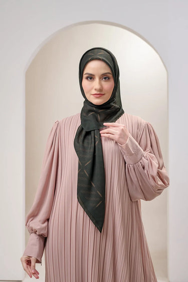 ZM Zaskia Mecca - Senandung Harmoni Series Tasdia Voil - Hijab Premium Square Motif Kerudung Segi Empat