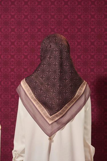 [New Collection] ZM Zaskia Mecca - Simfoni Scarf Tasdia Voil Hijab Motif - Harmoni Series | Square Segi Empat
