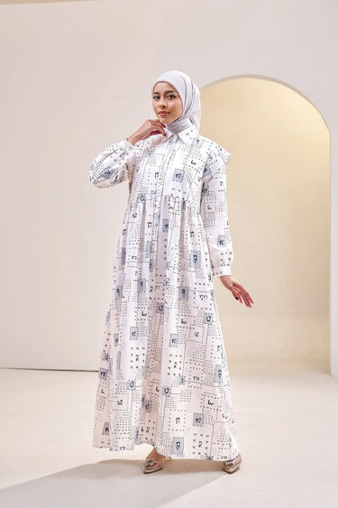 ZM Zaskia Mecca - Sarimbit Family Set - Aksara Nusantara - Edisi Aksara Bali | Koleksi lebaran
