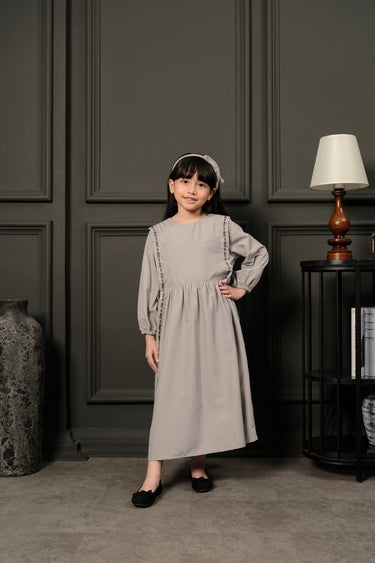 ZM Zaskia Mecca - Kiza Dress Anak - Romansa Khatulistiwa - Edisi Bunga Wijayakusuma