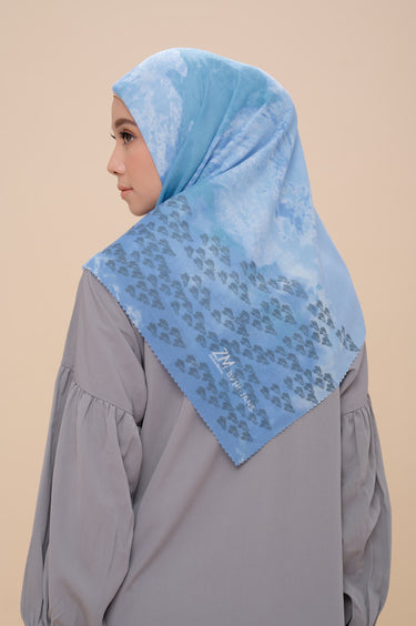 ZM Zaskia Mecca - Lamun Ombak Scarf Kerudung Segi Empat