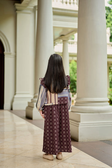 ZM Zaskia Mecca - Maena Dress Anak - Monogram Series | Koleksi Lebaran