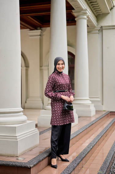 ZM Zaskia Mecca - Manara Tunik - Monogram Series | Koleksi Lebaran