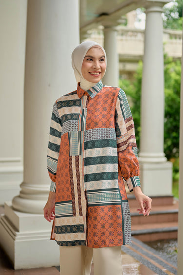 ZM Zaskia Mecca - Mavira Tunik - Monogram Series | Koleksi Lebaran