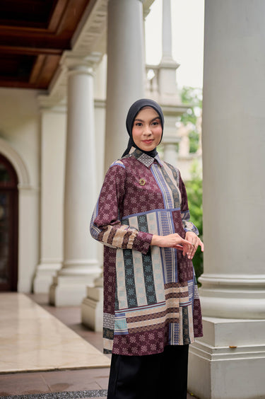 ZM Zaskia Mecca - Mavira Tunik - Monogram Series | Koleksi Lebaran