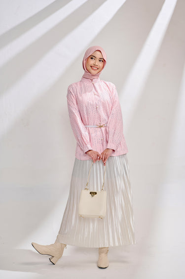 [New Collection] ZM Zaskia Mecca - Miroir Blouse Wanita - Aksara Nusantara - Aksara Malesung