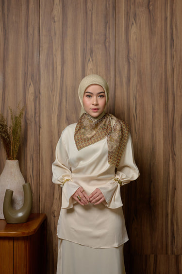 [New COllection] ZM Zaskia Mecca - Scarf Monogram Series Rupa | Hijab Premium Square Motif Kerudung Segi Empat