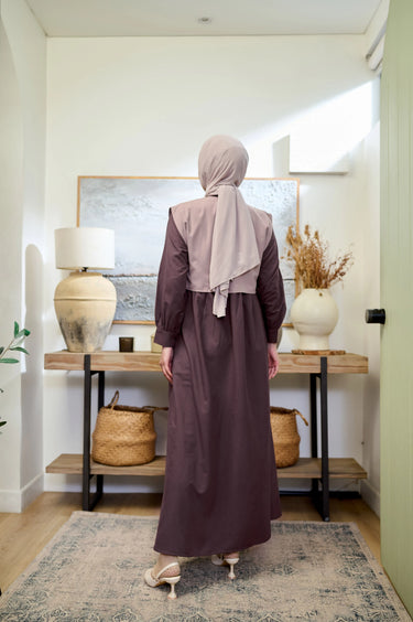 [New Collection] ZM Zaskia Mecca -Sarimbit Family Set - Lilya Puspita | Gamis Wanita | Kemeja Koko Pria Anak