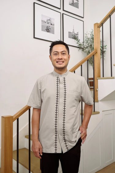 ZM Zaskia Mecca - Ruelle Kemeja Koko Pria | Primadona Series | Lilya Puspita