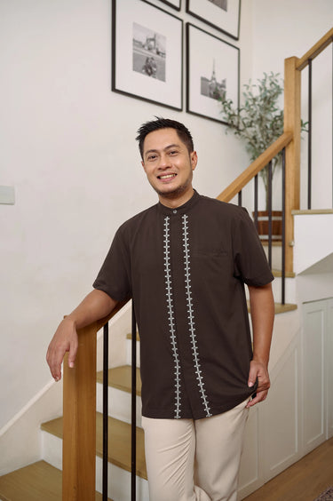 ZM Zaskia Mecca - Ruelle Kemeja Koko Pria | Primadona Series | Lilya Puspita