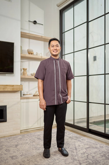 ZM Zaskia Mecca - Ruelle Kemeja Koko Pria | Primadona Series | Lilya Puspita