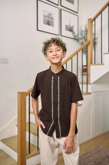 ZM Zaskia Mecca - Ryla Kemeja Anak Pria | Primadona Series | Lilya Puspita