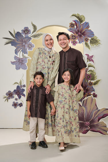ZM Zaskia Mecca - Sarimbit Family Set 3 - Alkisah - Edisi Timun Mas - Raya Collection Koleksi Lebaran Premium