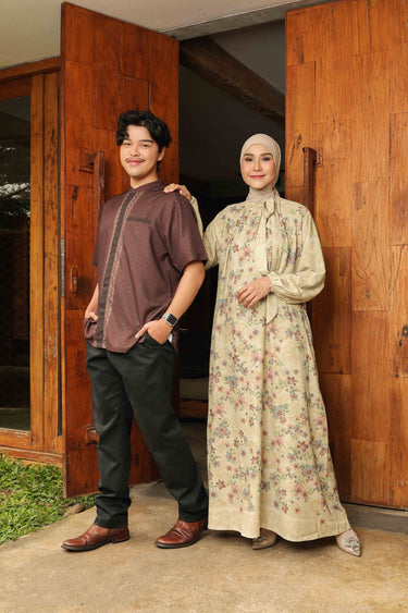 ZM Zaskia Mecca - Sarimbit Couple Set 1 - Alkisah - Edisi Timun Mas - Raya Collection Koleksi Lebaran Premium