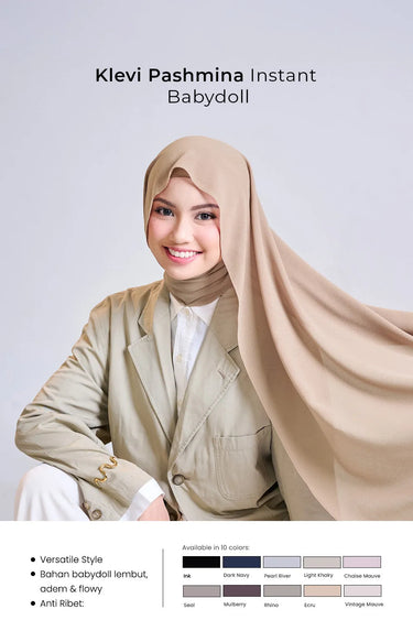 [New Arrivals] ZM Zaskia Mecca - Klevi Pashmina
