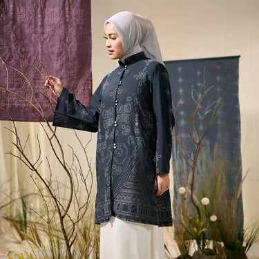 [Raya Collection] ZM Zaskia Mecca - Belani Tunik Wanita - Jejak Teduh Ruma - Koleksi Ramadhan Series