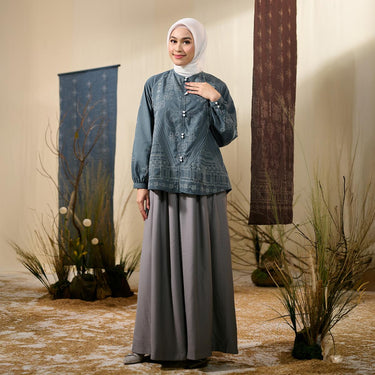 [Raya Collection] ZM Zaskia Mecca - Brisia Blouse Wanita - Jejak Teduh Ruma - Koleksi Ramadhan Series