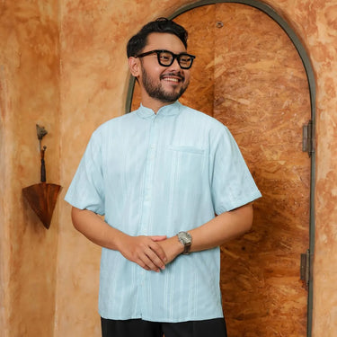 [Raya Collection] ZM Zaskia Mecca - Rylou Kemeja Pria - Primadona Series Edisi Lilya Senja - Koleksi Ramadhan Series