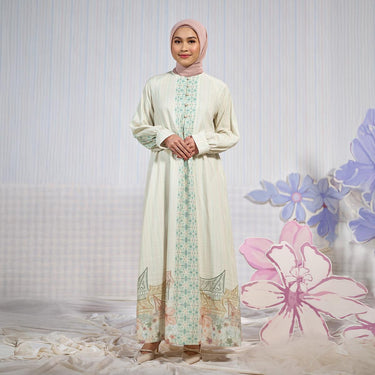 [Raya Collection] ZM Zaskia Mecca - Bayani Gamis Wanita - Jejak Teduh Huta - Koleksi Ramadhan Series