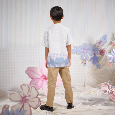 [Raya Collection] ZM Zaskia Mecca - Basta Kemeja Koko Anak - Jejak Teduh Huta - Koleksi Ramadhan Series